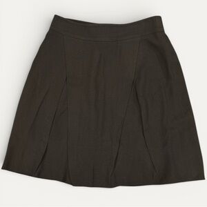 GIVENCHY Vintage Classic Black A-Line Mini Skirt